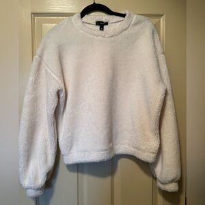 Aqua Brand Fleece Crew Neck Lightly worn